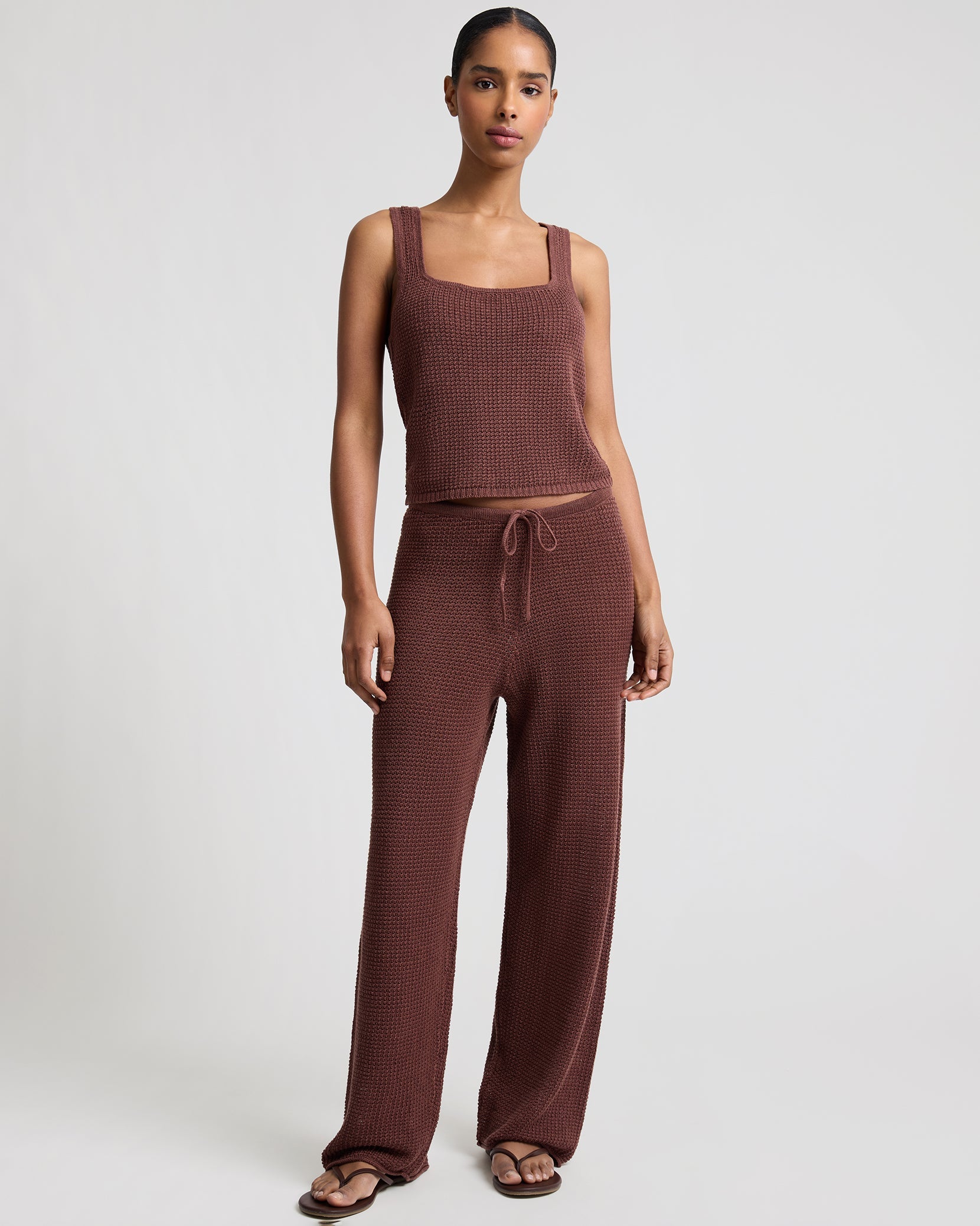 Knit Drawstring Pant