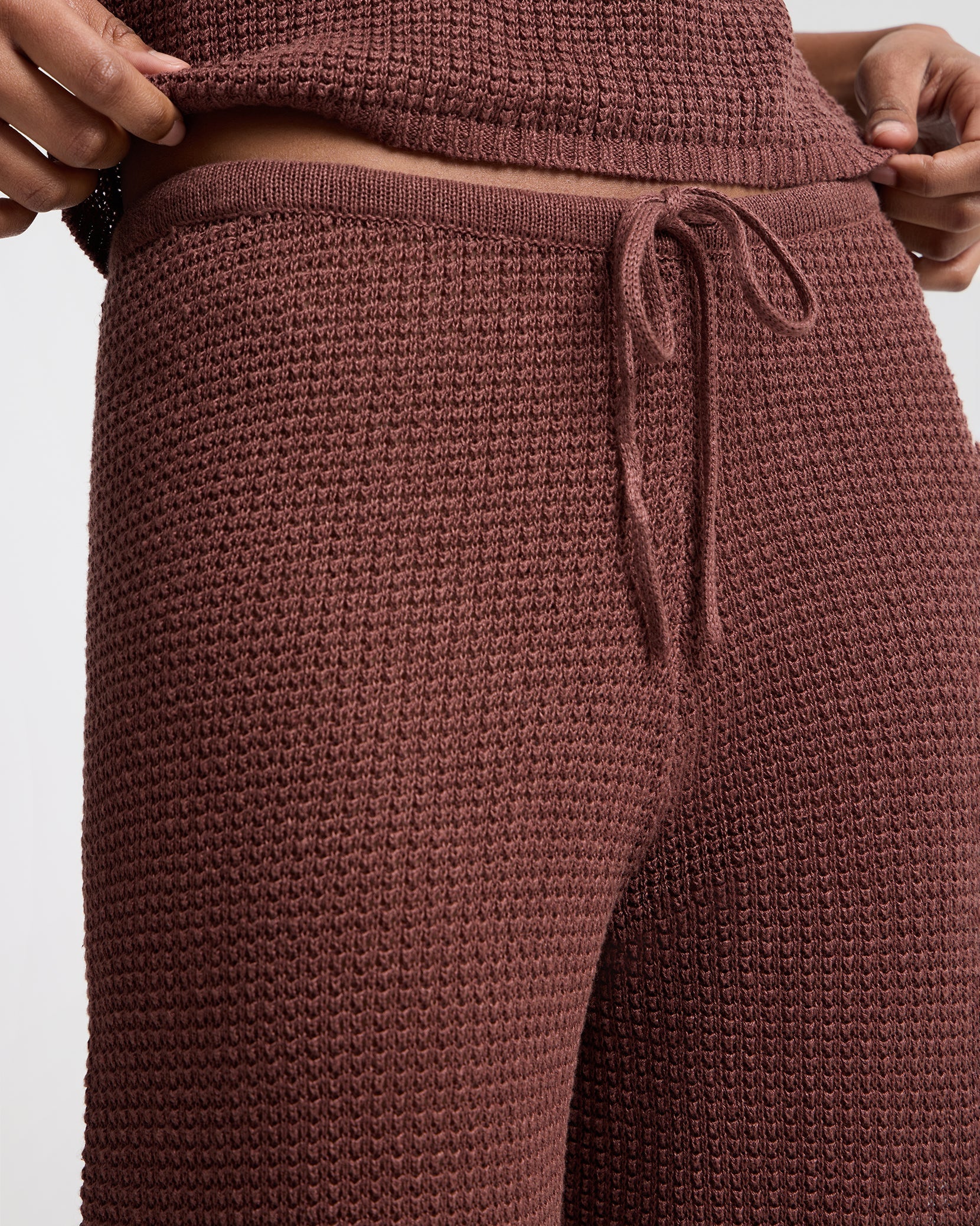 Knit Drawstring Pant