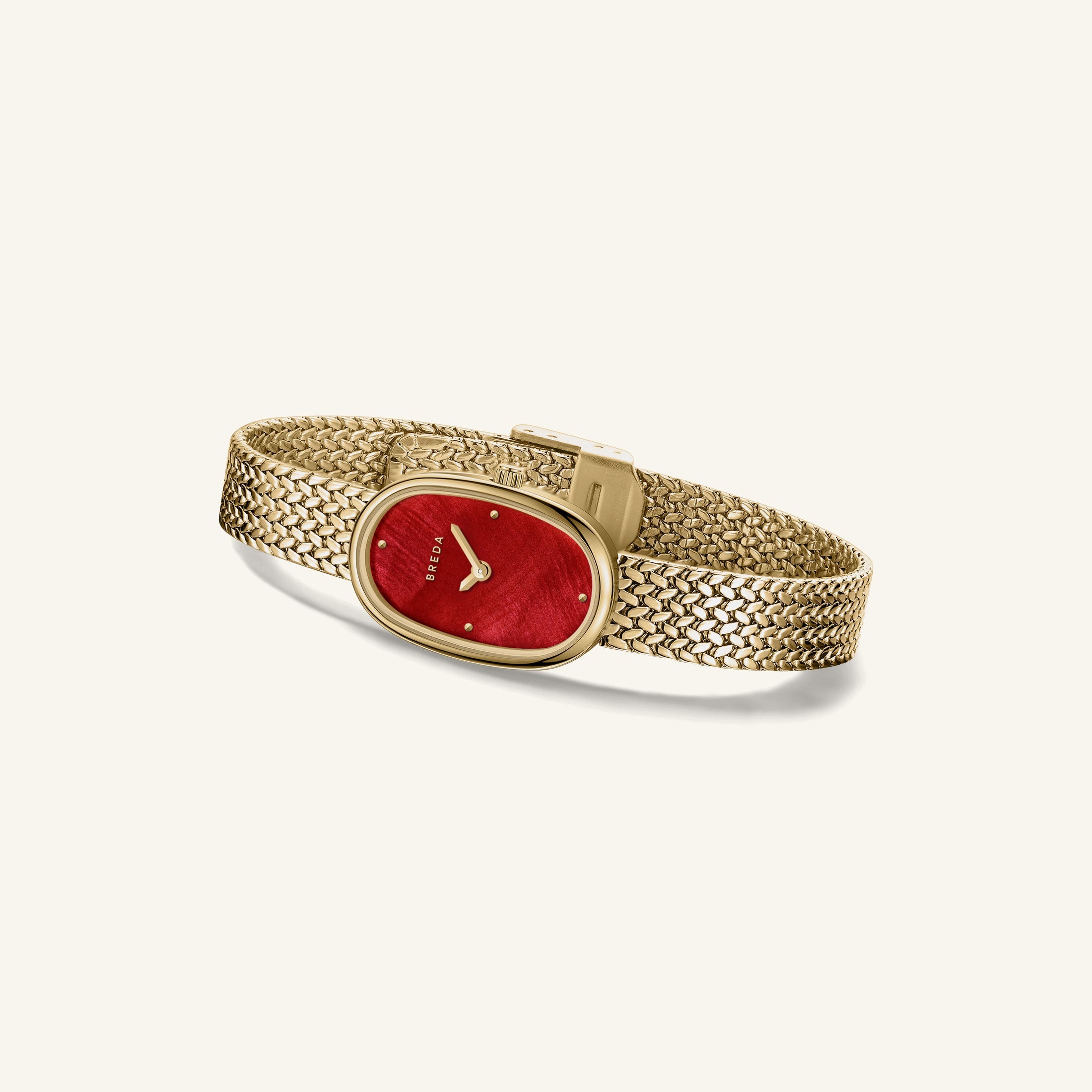 Jane (Tethered) | Small 18mm - Gold/Red