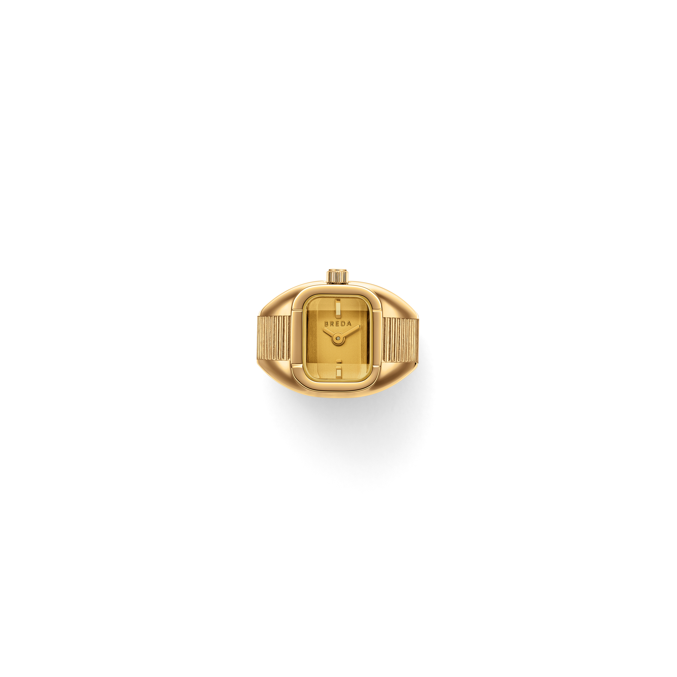 Nocturne Time Ring - Deep Gold/Amber