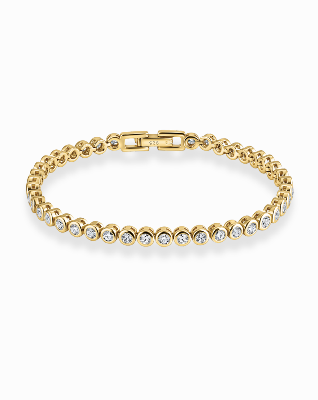 Emma Bezel Tennis Bracelet