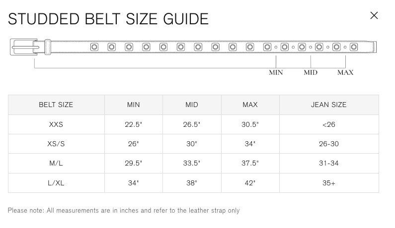 No. 10 Belt