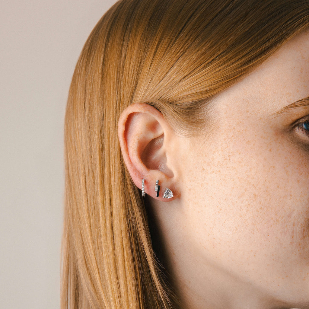 Celestial Crystal Trillion Nap Earrings
