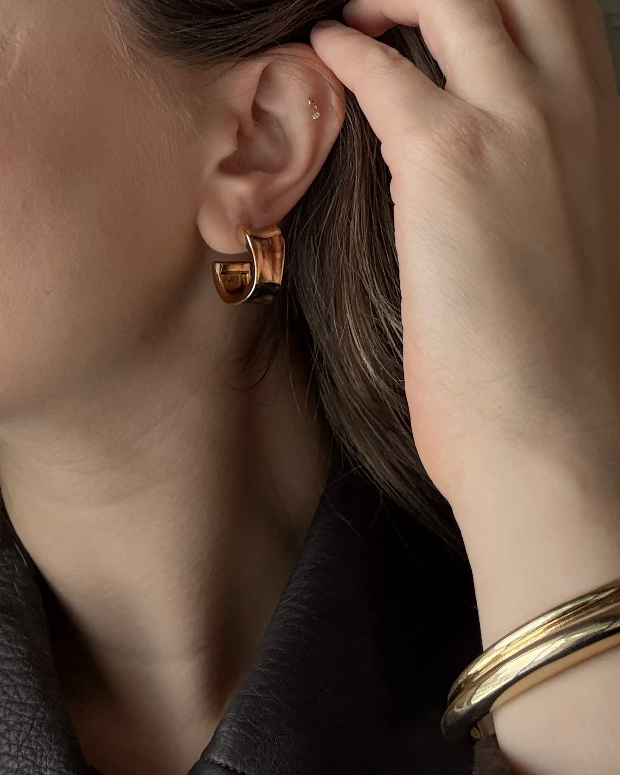 Leila Dome Cuff Bracelet